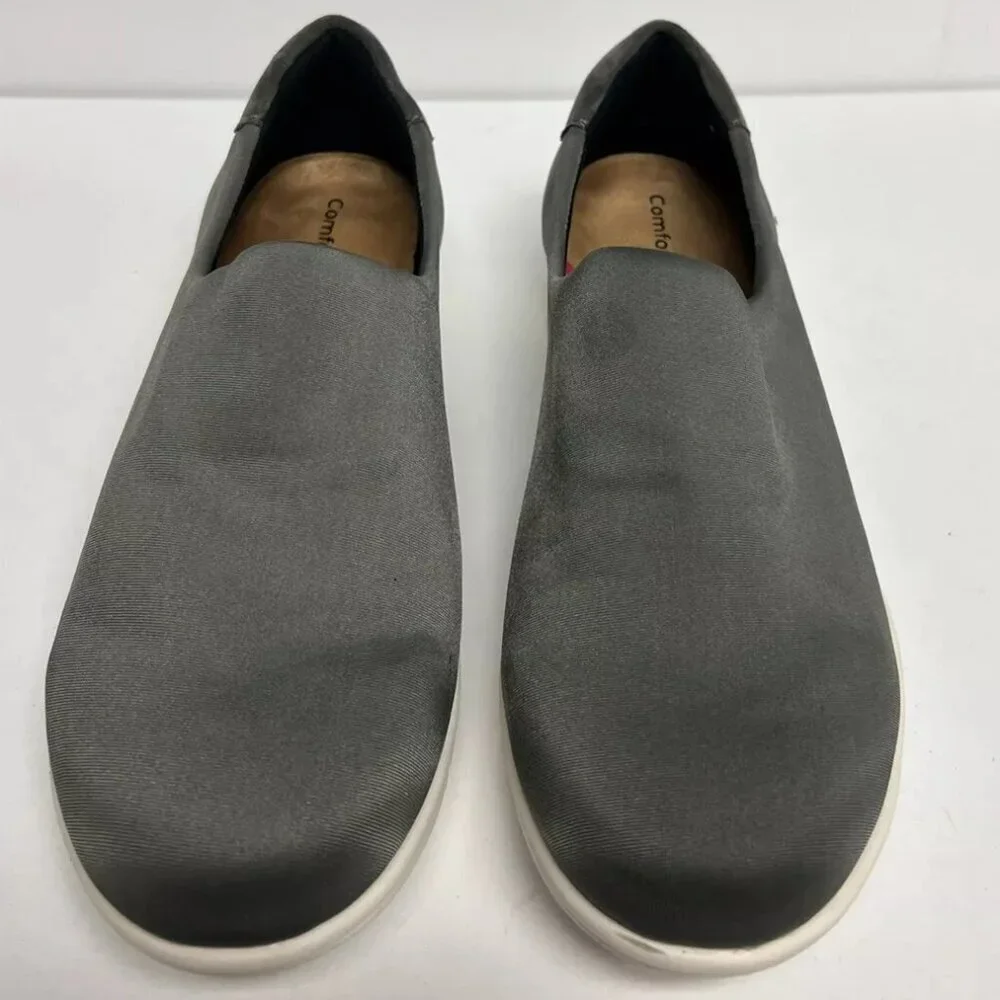 Comfortiva Women's Cate Slip On Gray Size US11 M EU43